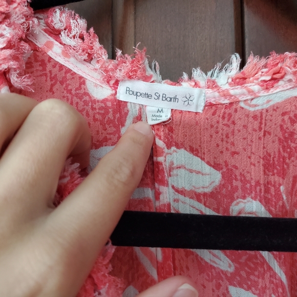 Poupette St Barth Women's Josie Broderie Mini Dress - Picture 3 of 4